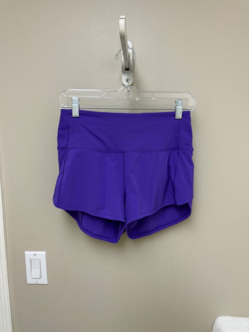 Lululemon Speed Up High-Rise Lined Short 2.5" Inseam Atomic Purple Size 4 $68 - Picture 8 of 17